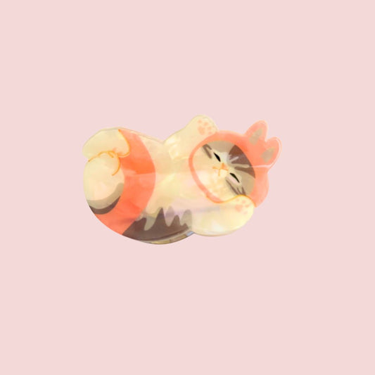 Pinza de gatitos para el cabello